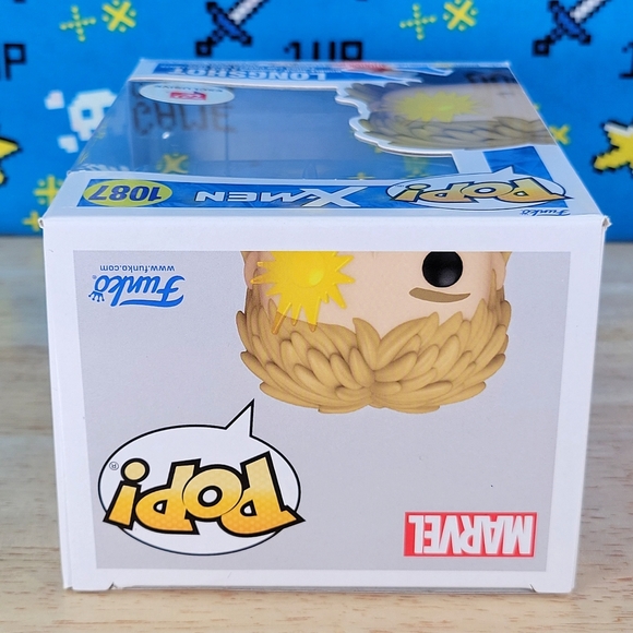 Funko PoP X-Men Longshot #1087 Walgreens Exclusive Vinyl Figure + Protector NIB - Picture 5 of 9
